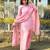 Womens new festive wear hand made real mirror pal  moti lace  kurta set