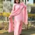 Womens festive wear hand made real mirror pal moti lace kurta set