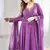 Womens fancy fox georgette heavy quality fabric with handwork gown set