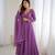 Womens new fancy fox georgette heavy quality fabric with handwork gown set