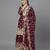 Womens new trendy pure gmy silk with heavy embroidery sequence work kurta set