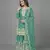 Womens new trendy pure gmy silk with heavy embroidery sequence work kurta set