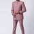 Mauve  polyester tr premium designer festive wear jopdupuri suit set