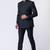 Black polyester tr premium designer festive wear jopdupuri suit set