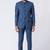 Light blue polyester tr premium designer festive wear jopdupuri suit set