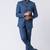 Light blue polyester tr premium designer festive wear jopdupuri suit set
