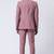 Mauve  polyester tr premium designer festive wear jopdupuri suit set