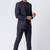 Navy blue polyester tr premium designer festive wear jopdupuri suit set