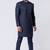 Navy blue polyester tr premium designer festive wear jopdupuri suit set