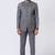 Grey polyester tr premium designer festive wear jopdupuri suit set