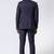 Navy blue polyester tr premium designer festive wear jopdupuri suit set