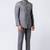 Grey polyester tr premium designer festive wear jopdupuri suit set
