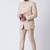 Beige  polyester tr premium designer festive wear jopdupuri suit set