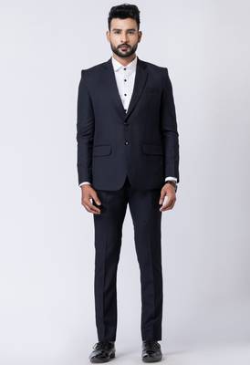 black premium designer blazer with trouser set 1