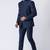 Navy blue polyester tr premium designer festive wear jopdupuri suit set