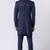 Navy blue polyester tr premium designer festive wear jopdupuri suit set