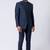 Navy blue polyester tr premium designer festive wear jopdupuri suit set