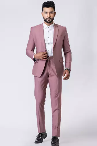 mauve premium designer blazer with trouser set