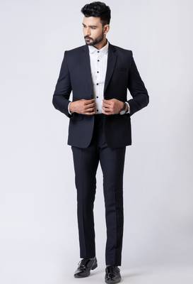 black premium designer blazer with trouser set 3