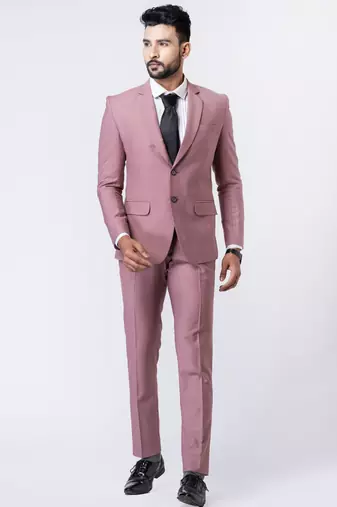 mauve premium designer blazer with trouser set