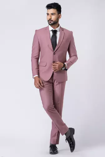 mauve premium designer blazer with trouser set