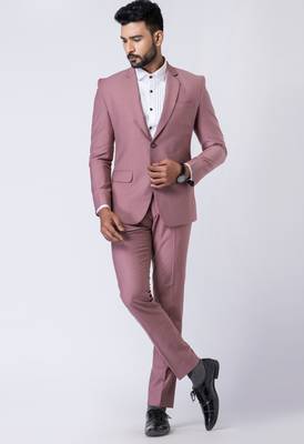 mauve premium designer blazer with trouser set 5