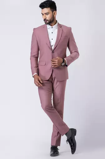 mauve premium designer blazer with trouser set