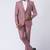 Mauve  polyester tr premium designer festive wear blazer with trouser set