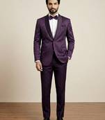 Premium jacquard with satin premium designer festive wear only blazer