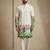 Multicolor mix cotton with schiffli work & digital print premium designer festive wear kurta trouser set