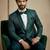 Premium jacquard with satin premium designer festive wear only blazer