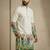 Multicolor mix cotton with schiffli work & digital print premium designer festive wear kurta trouser set