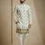 Multicolor mix cotton with schiffli work & digital print premium designer festive wear kurta trouser set