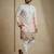 Multicolor mix cotton with schiffli work & digital print premium designer festive wear kurta trouser set