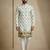 Multicolor mix cotton with schiffli work & digital print premium designer festive wear kurta trouser set