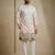 Multicolor mix cotton with schiffli work & digital print premium designer festive wear kurta trouser set