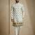 Multicolor mix cotton with schiffli work & digital print premium designer festive wear kurta trouser set
