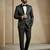 Premium jacquard with satin premium designer festive wear only blazer