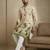 Multicolor mix cotton with schiffli work & digital print premium designer festive wear kurta trouser set