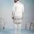 White armani premium designer festive wear indo western set
