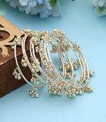 Gold Color 1 Set Of Kashmiri Bangle