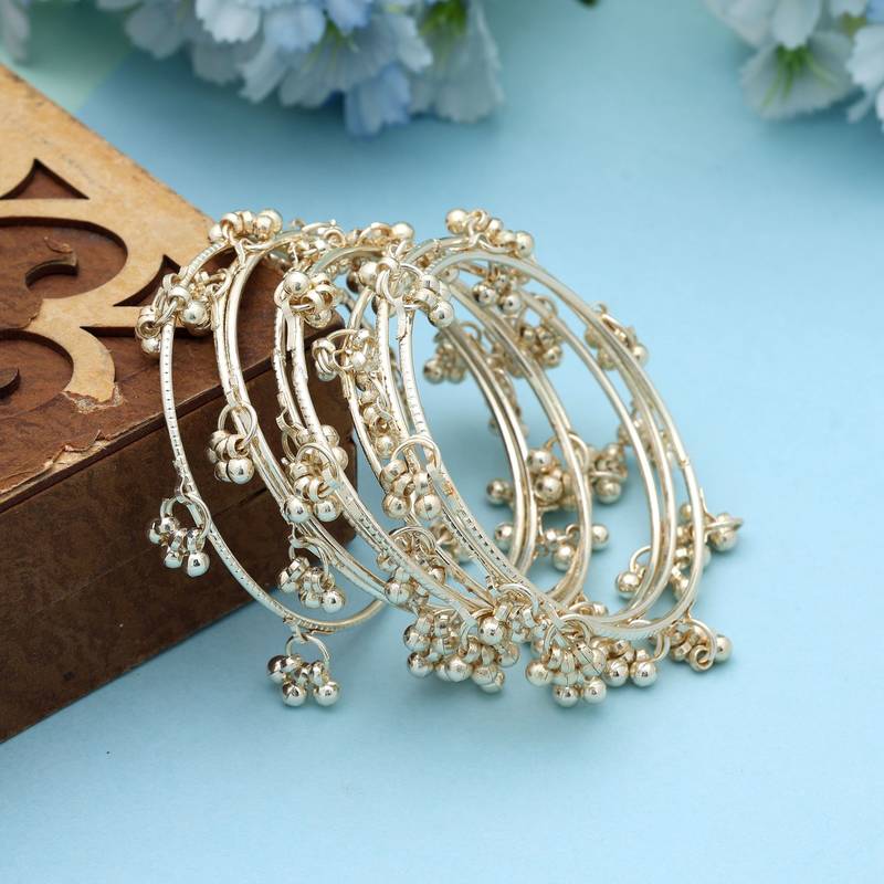 Gold Color 1 Set Of Kashmiri Bangle