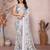 Satin Patta Saree With Beautiful Digital Print In Moss Silk With Blouse