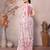 Satin Patta Saree With Beautiful Digital Print In Moss Silk With Blouse
