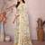 Satin Patta Saree With Beautiful Digital Print In Moss Silk With Blouse