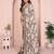 Women Floral Printed Satin Ethnic Saree