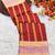 Women's stunning red soft silk Faux banarasi full zari work saree with blouse piece