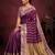 Women's stunning pink soft silk Faux banarasi full zari work saree with blouse piece