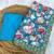 Sky Blue Color  Digital Print and zari dori Embroidered Work Silk Saree.