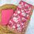 Pink Color  Digital Print and zari dori Embroidered Work Silk Saree.